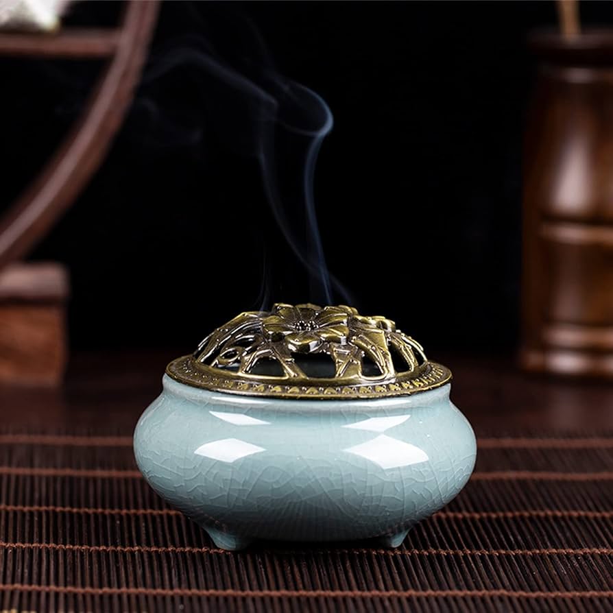 Amazon.com: Ceramic Incense Burner, Ceramic Waterfall Smoke